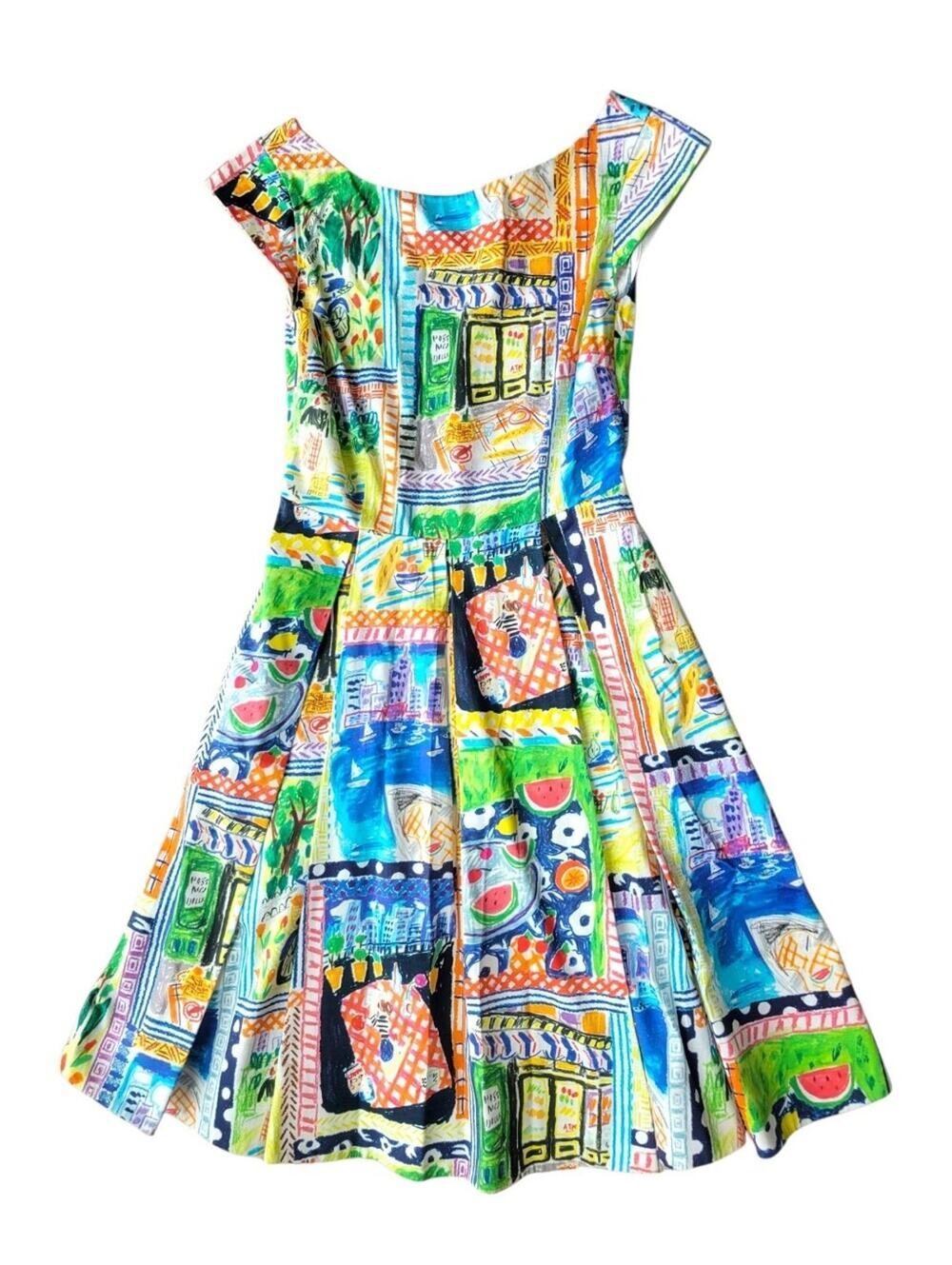 Kate Spade Mariella Plan a Picnic Dress Size 2